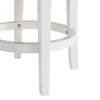 Alaterre Furniture Clara Swivel Counter Height Stool, White ANCL03FDC